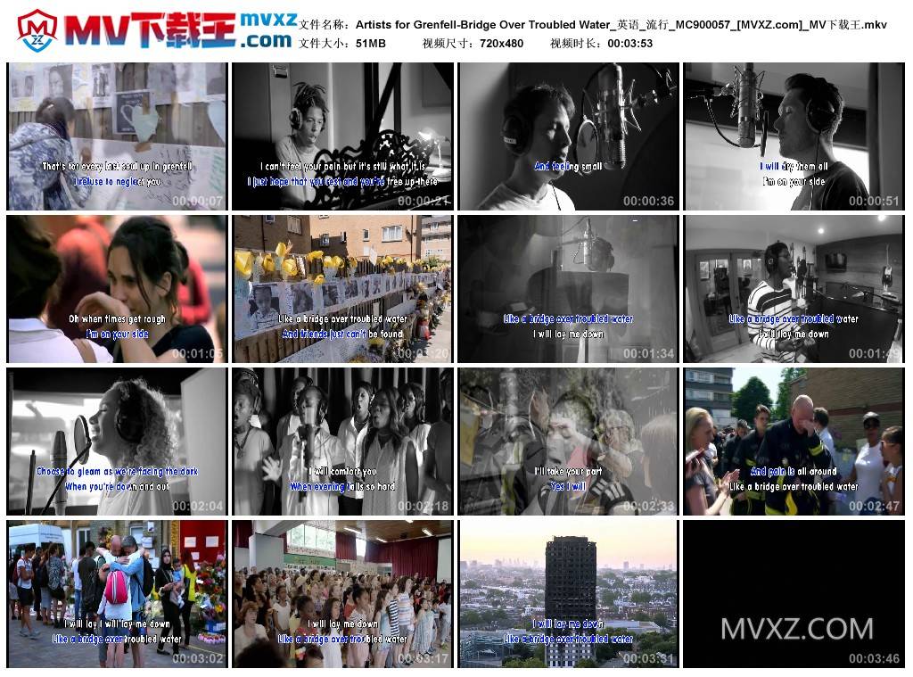 Artists for Grenfell-Bridge Over Troubled Water_英语_流行_MC900057
